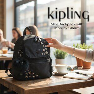 Kipling | Bags | Kipling Ki495 V33 Black M23 Ibro Fc Size  display picture 3